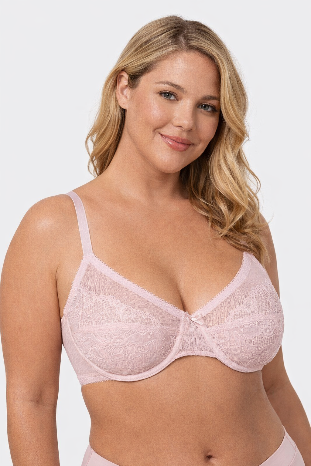 Petal Lace Minimizer Bra — Full Coverage