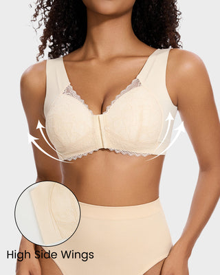 ShapeEase Front-Closure Wireless Bra